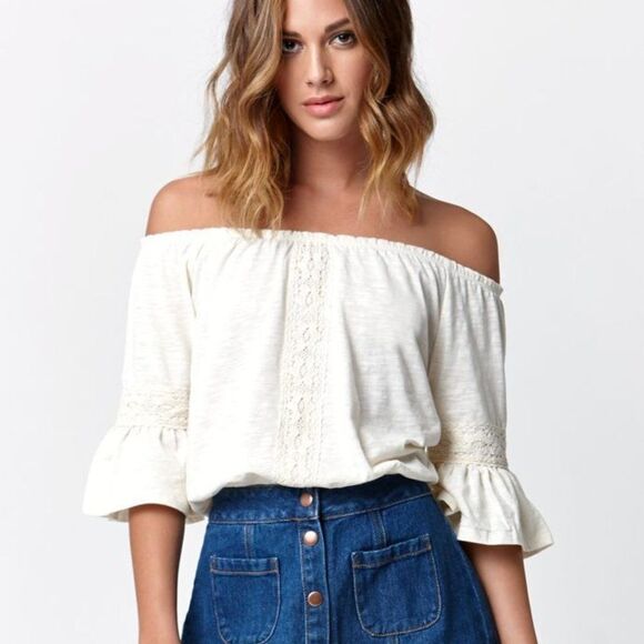 Bullhead Denim Co. Button Front Mini Jean Skirt - Picture 2 of 7